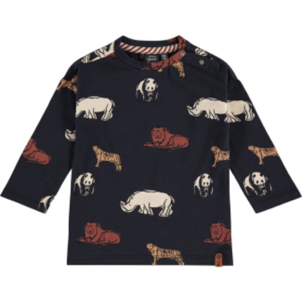 Babyface Animal Print Longsleeve Shirt, 4